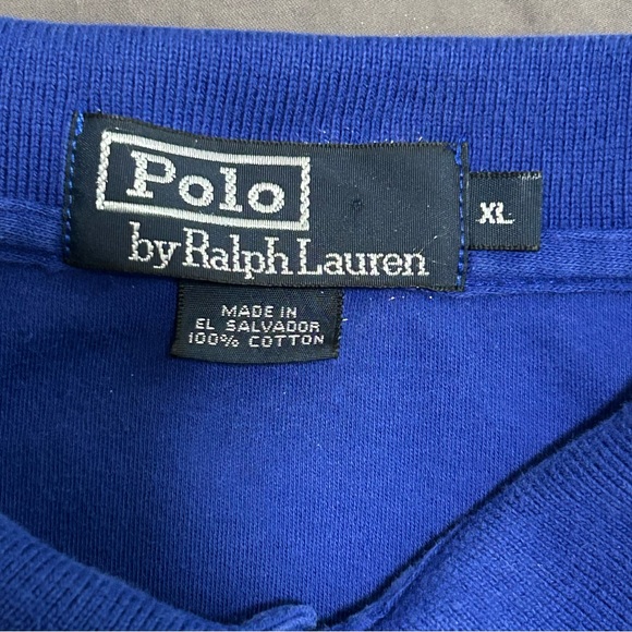 Polo Ralph Lauren XL Shirt Bundle – Navy, Blue, Beige – 100% Cotton - Picture 4 of 16